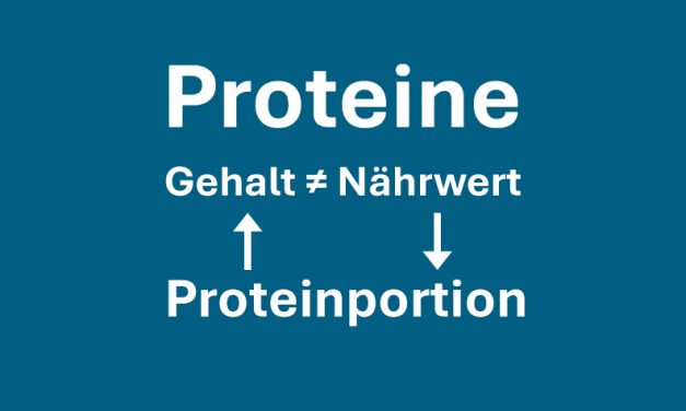 Proteinportion und Protein-Score: die neue Proteinqualität