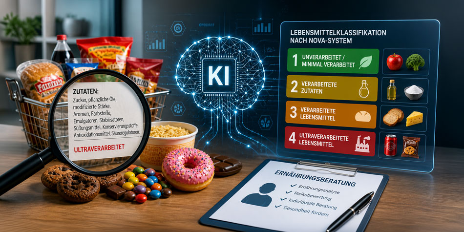 KI erkennt ultraverarbeitete Produkte